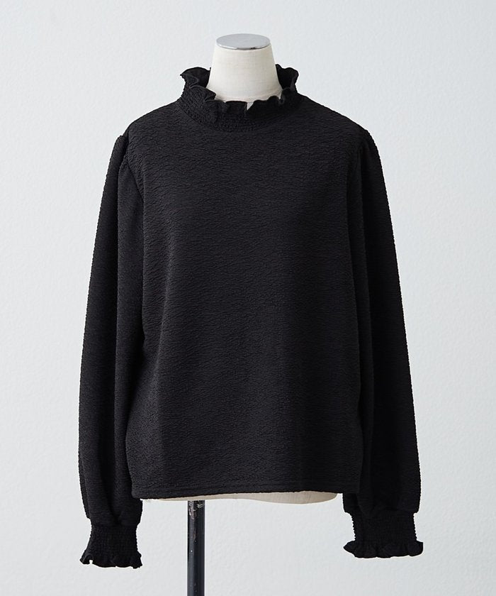 ナイスクラップ NICE CLAUP プチハイシャーリングブラウス （OFF） OFF