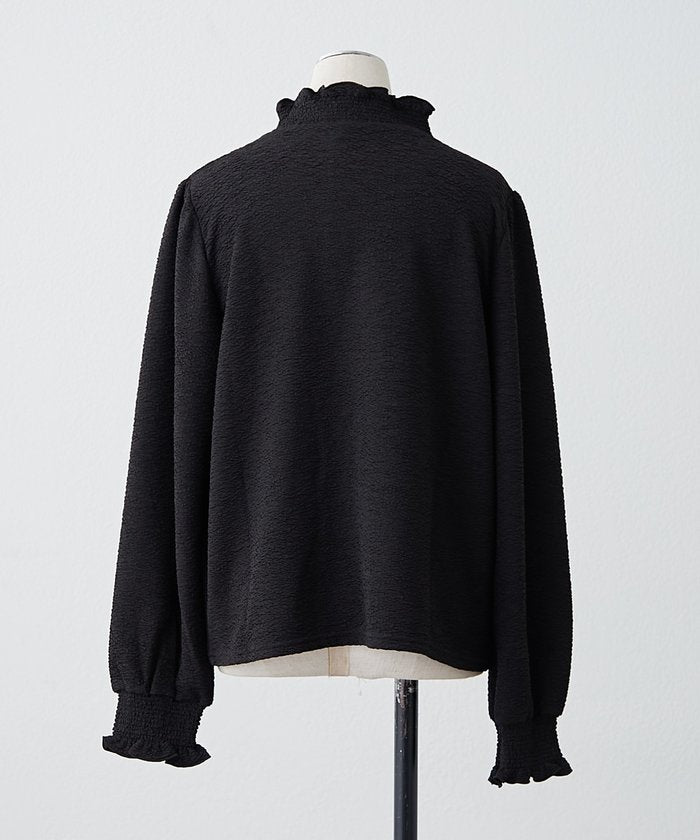 ナイスクラップ NICE CLAUP プチハイシャーリングブラウス （OFF） OFF