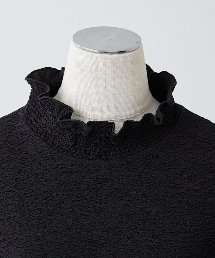 ナイスクラップ NICE CLAUP プチハイシャーリングブラウス （OFF） OFF