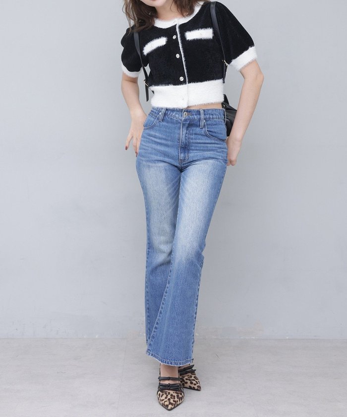 ナイスクラップ NICE CLAUP Seemiニットセットアップ （PK） PK