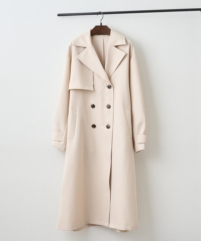 ナイスクラップ NICE CLAUP トレンチコート （LBE） LBE