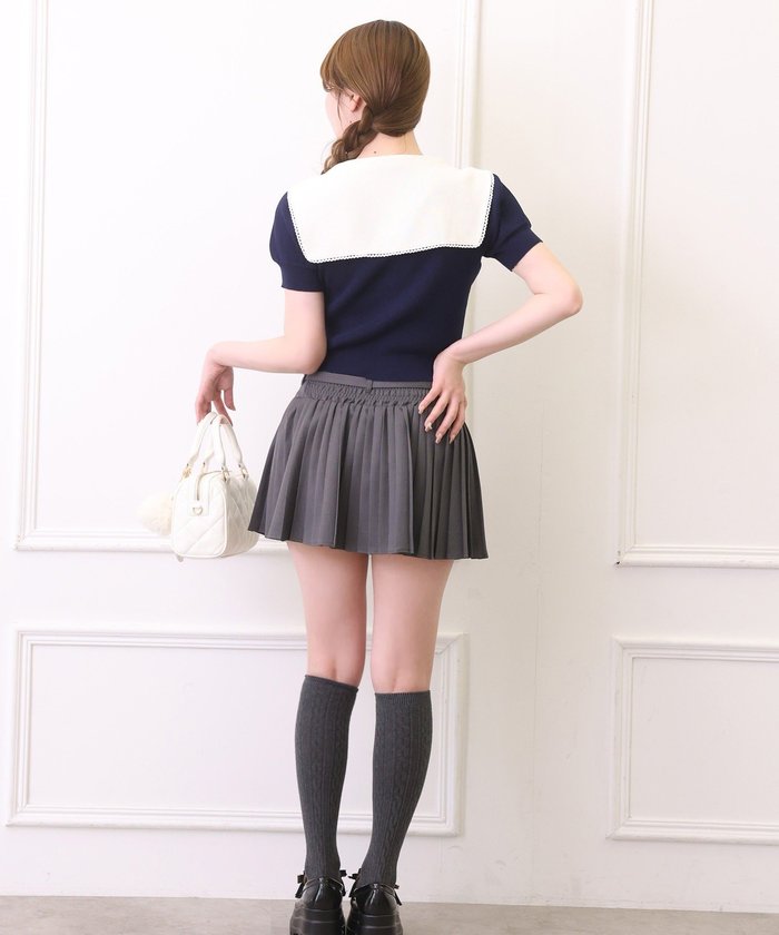 ナイスクラップ NICE CLAUP 【one after another】ダブルベルトミニスカ （CGY） CGY