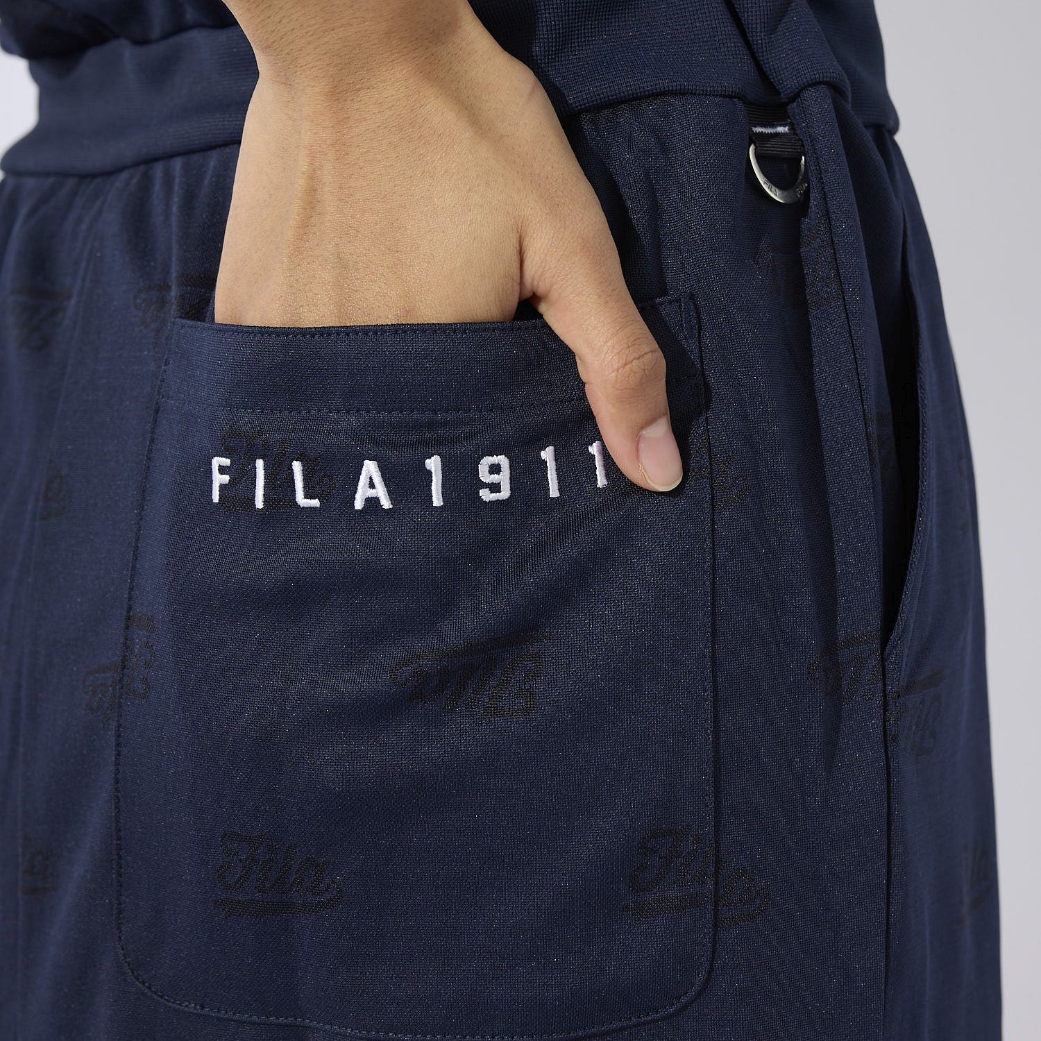 FILA GOLF 【Golf】ECO Jacquard FILA Logo Skipper One-Piece