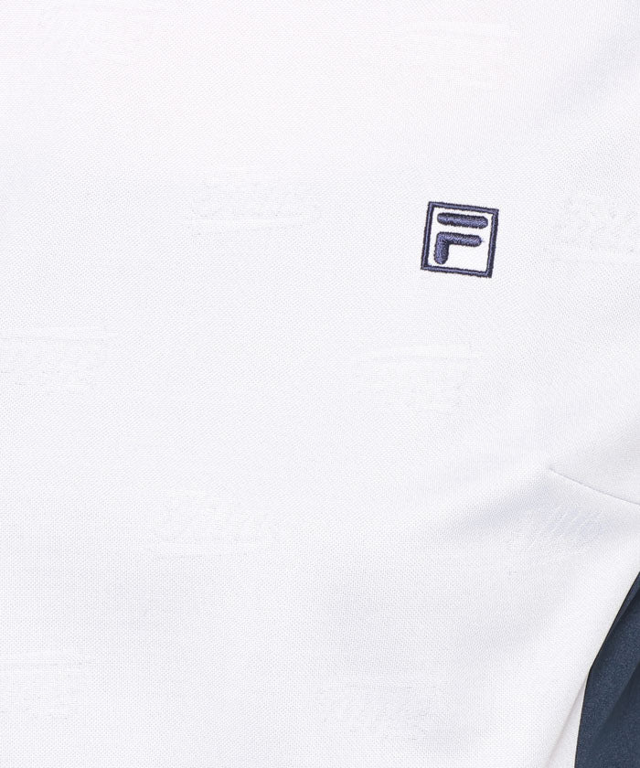 FILA GOLF 【Golf】ECO Jacquard FILA Logo Skipper One-Piece