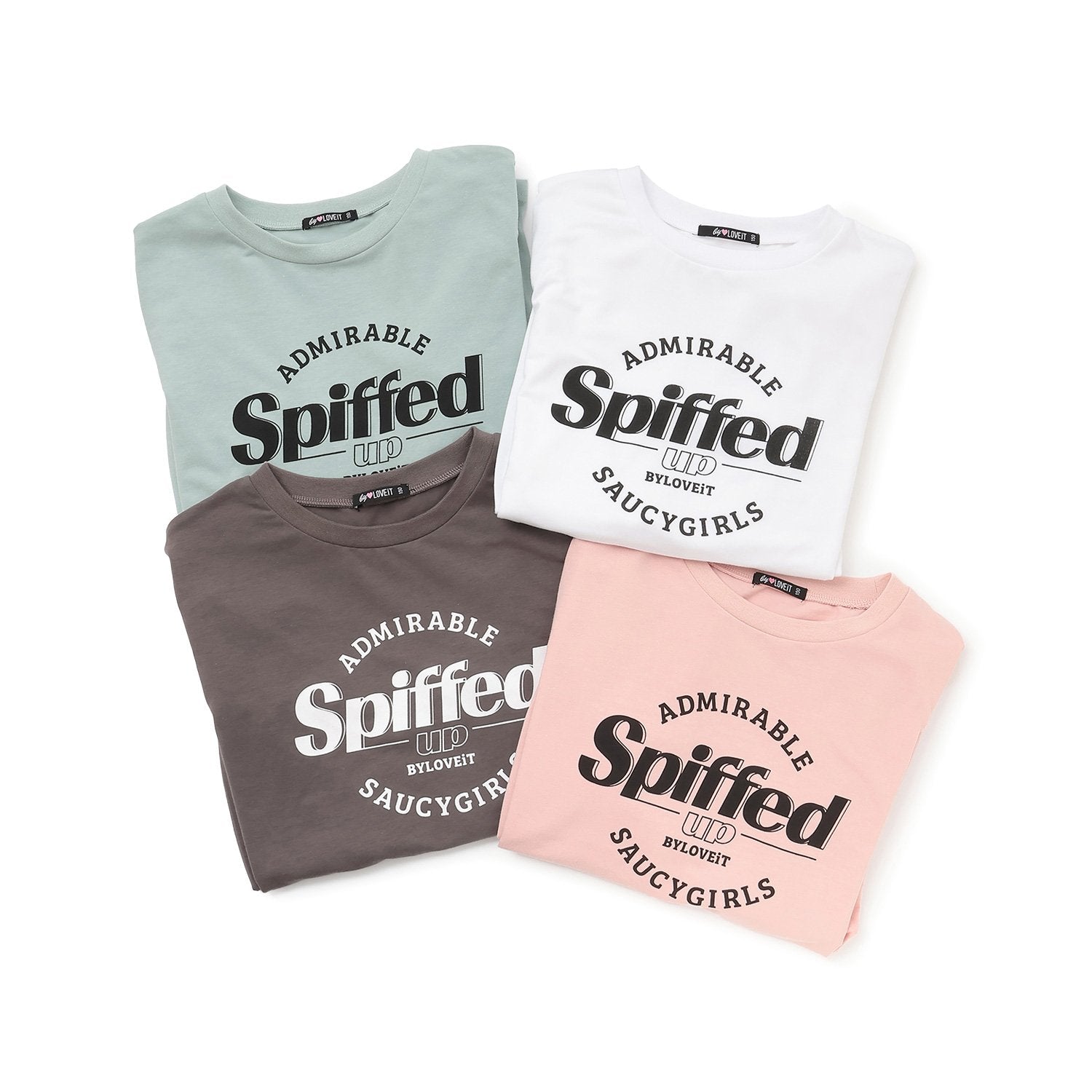 バイラビット by LOVEiT 長袖ロゴTシャツ （ブルー グレー） ブルー グレー