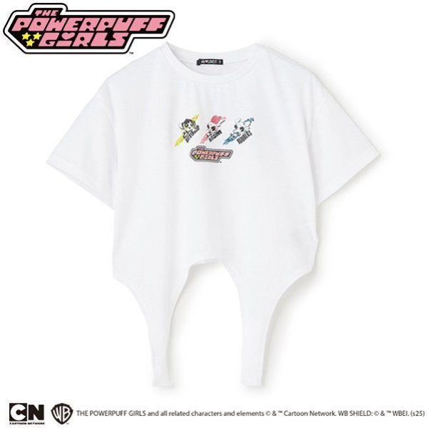 バイラビット by LOVEiT 【The Powerpuff Girls】ガーターTシャツ（接触冷感） （チャコール） チャコール
