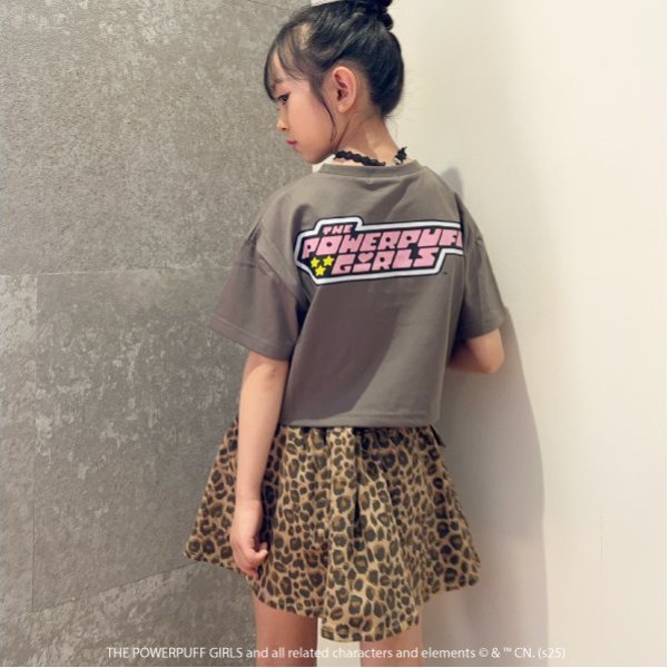 バイラビット by LOVEiT 【The Powerpuff Girls】ガーターTシャツ（接触冷感） （チャコール） チャコール