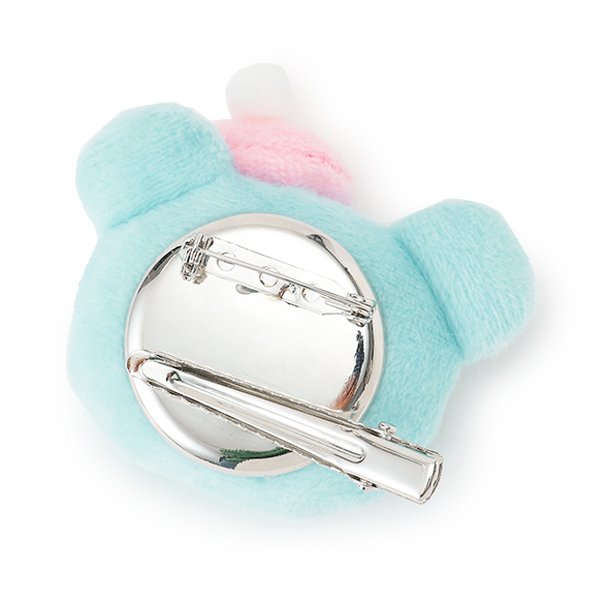 d*3様 mezzo pianoみみ、ぽぽ人形 Mezzo Piano Mimi Popo Plush Badge & Hair Clip
