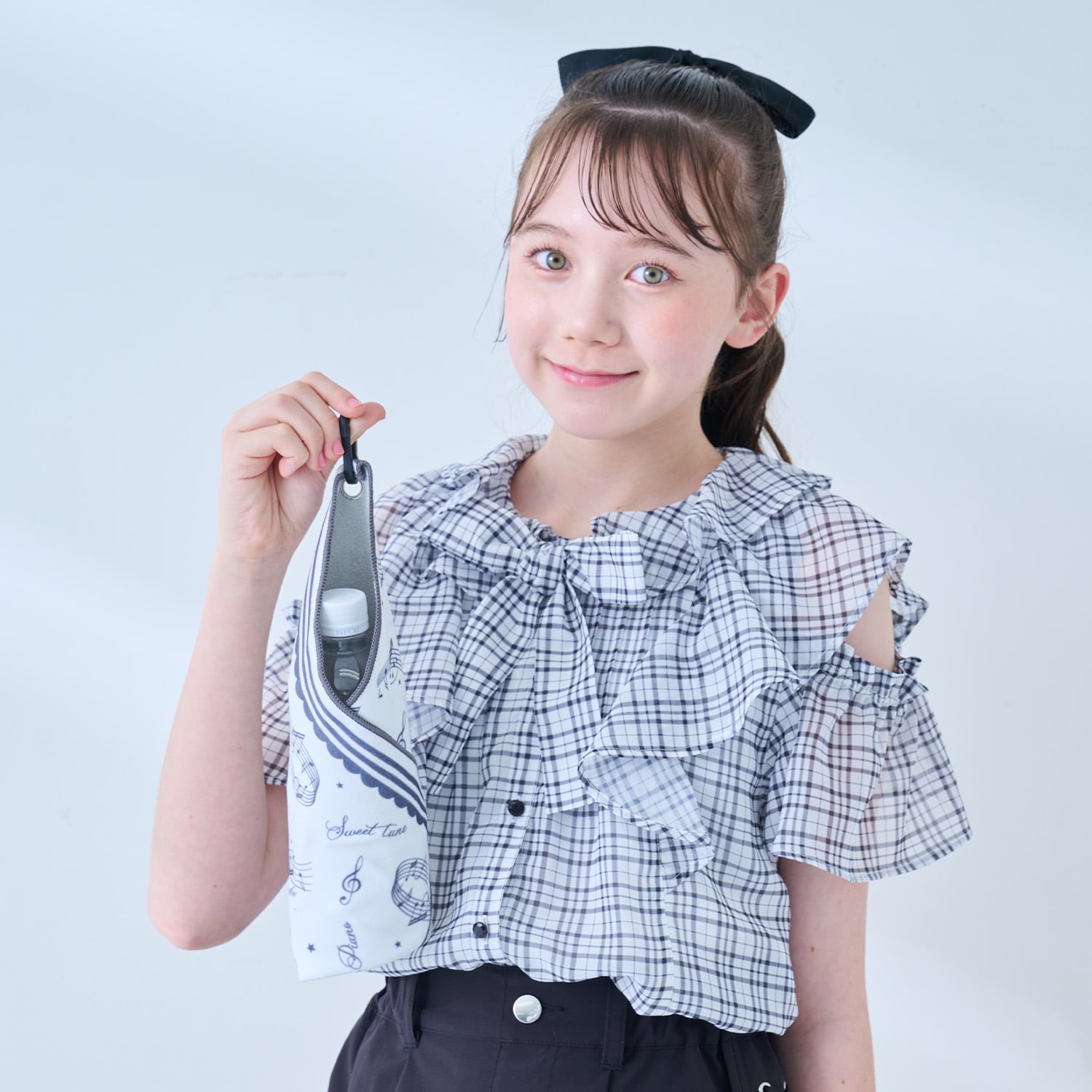 メゾピアノジュニア mezzo piano junior With a melody♪くっつきタオル （アイボリー） アイボリー