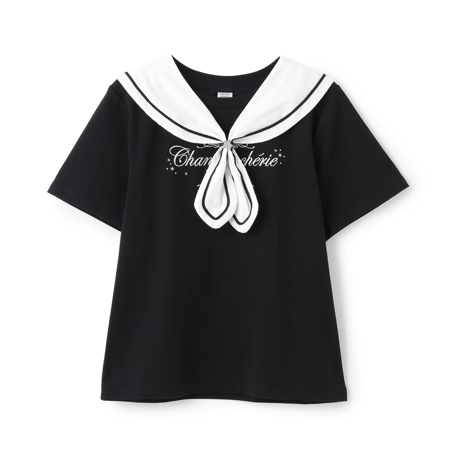 メゾピアノジュニア mezzo piano junior 【接触冷感】3WAYセーラーTシャツ （オフ ホワイト） オフ ホワイト