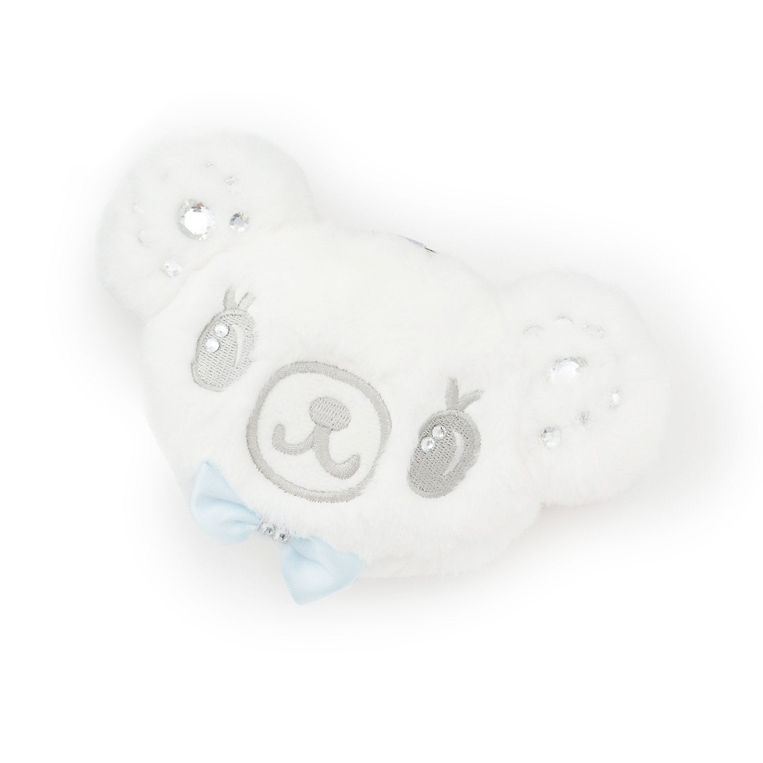 ポンポネットジュニア pom ponette junior ホワイトミントくん ふわきらポーチ （サックス） サックス
