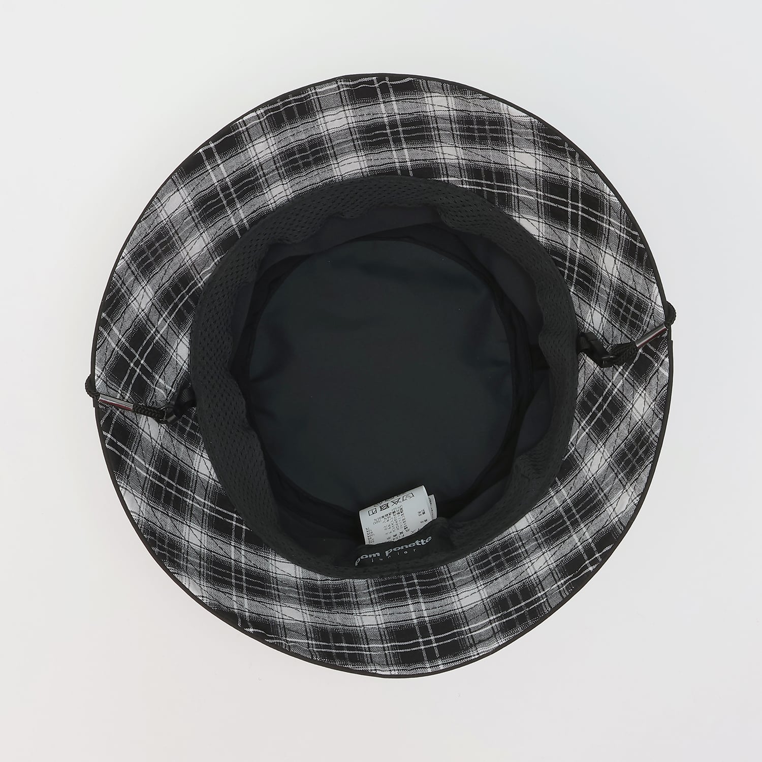 ポンポネットジュニア pom ponette junior 【撥水】【UVカット】バケットハット （白） 白