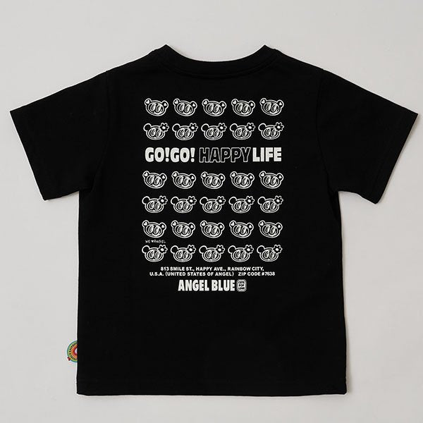 ポンポネットジュニア pom ponette junior ナカムラくんキラキラストーンTシャツ【100㎝】 （黒） 黒