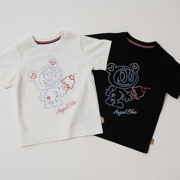 ポンポネットジュニア pom ponette junior ナカムラくんキラキラストーンTシャツ【100㎝】 （黒） 黒