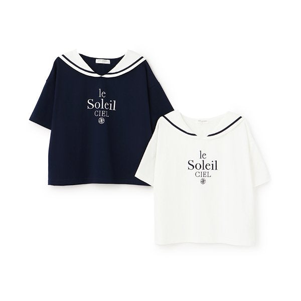 ポンポネットジュニア pom ponette junior セーラーTシャツ （白） 白