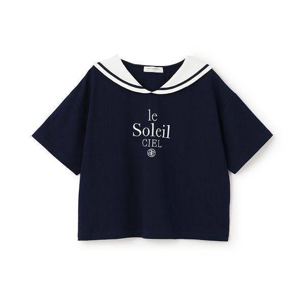 ポンポネットジュニア pom ponette junior セーラーTシャツ （白） 白