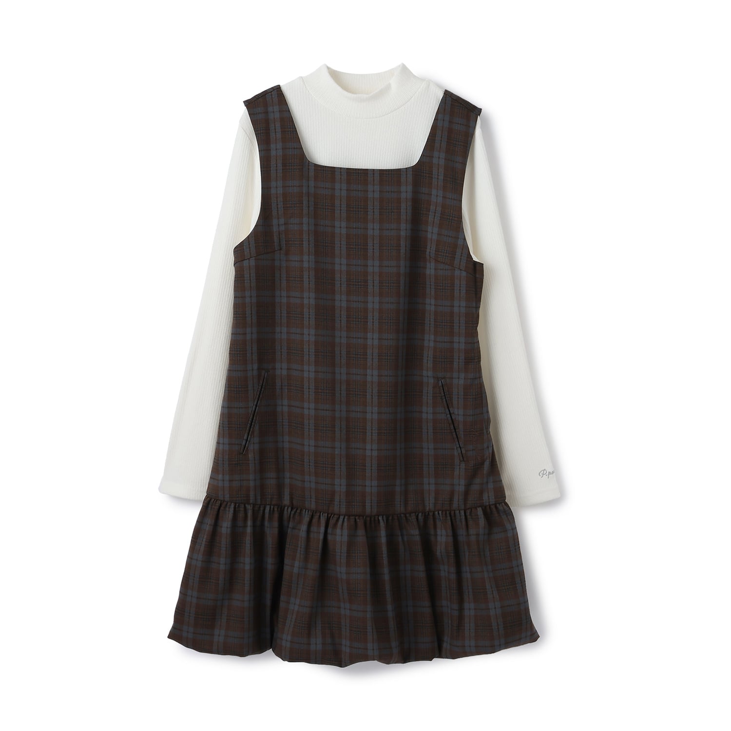 ポンポネットジュニア pom ponette junior 【130cmあり】バルーンジャンスカインナーセット （グレー） グレー