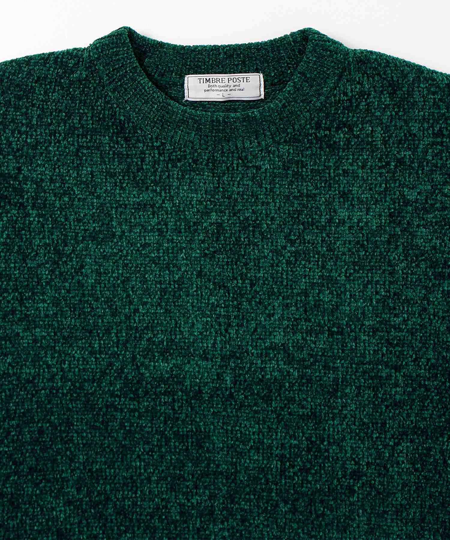 オールウェイグッドタイムニューベーシックストア ALWAYS GOOD TIME NEW BASIC STORE 【TIMBRE POSTE】ソフトモールクルーネックセーター