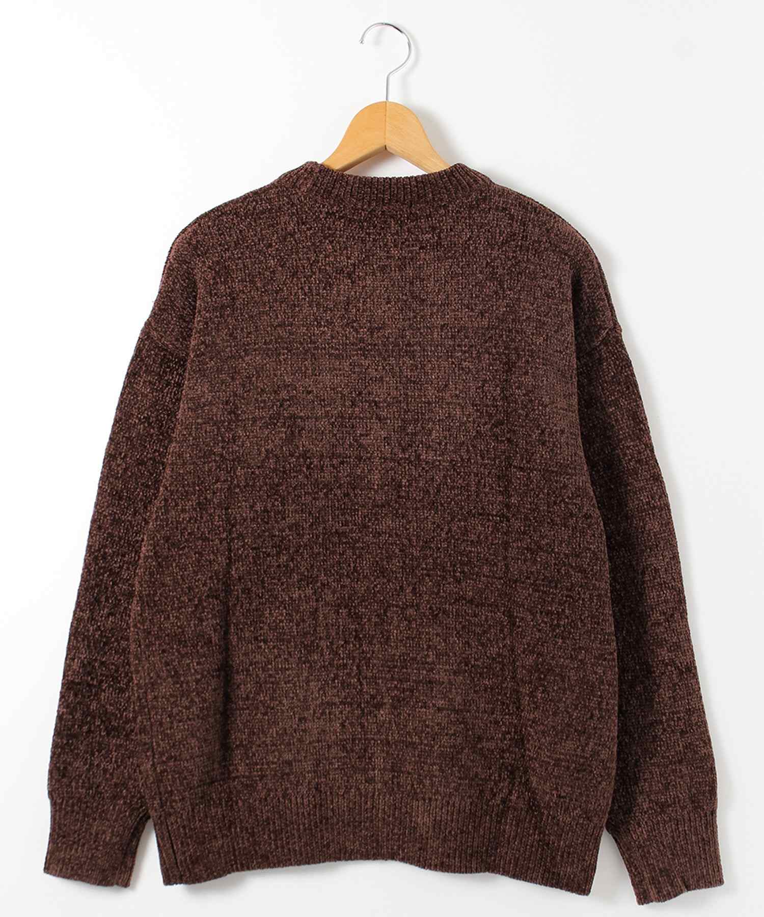 オールウェイグッドタイムニューベーシックストア ALWAYS GOOD TIME NEW BASIC STORE 【TIMBRE POSTE】ソフトモールクルーネックセーター