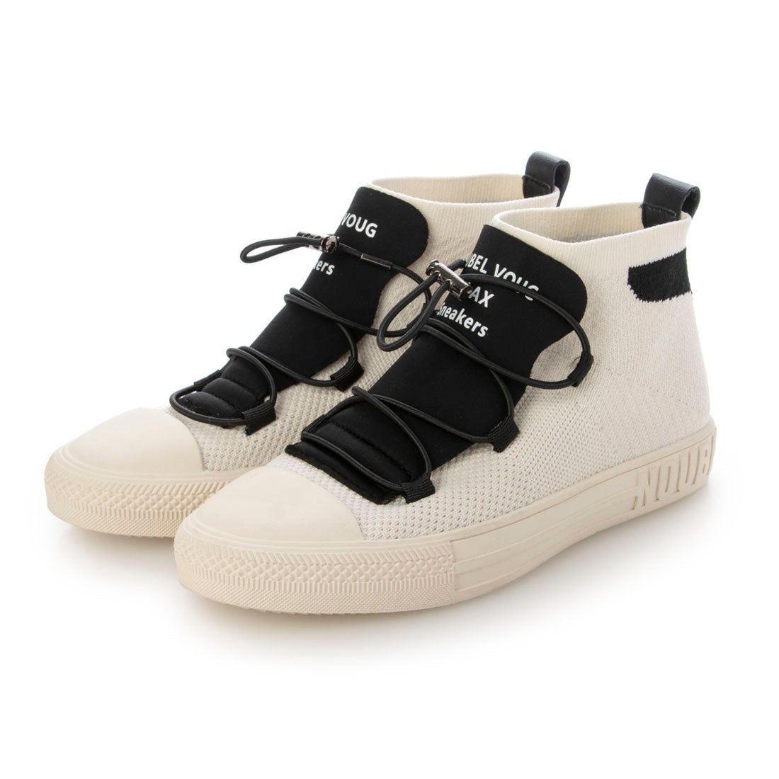 Noubel Voug Relax High-Cut Stretch Sneakers