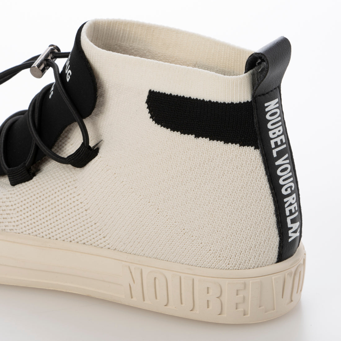 Noubel Voug Relax High-Cut Stretch Sneakers