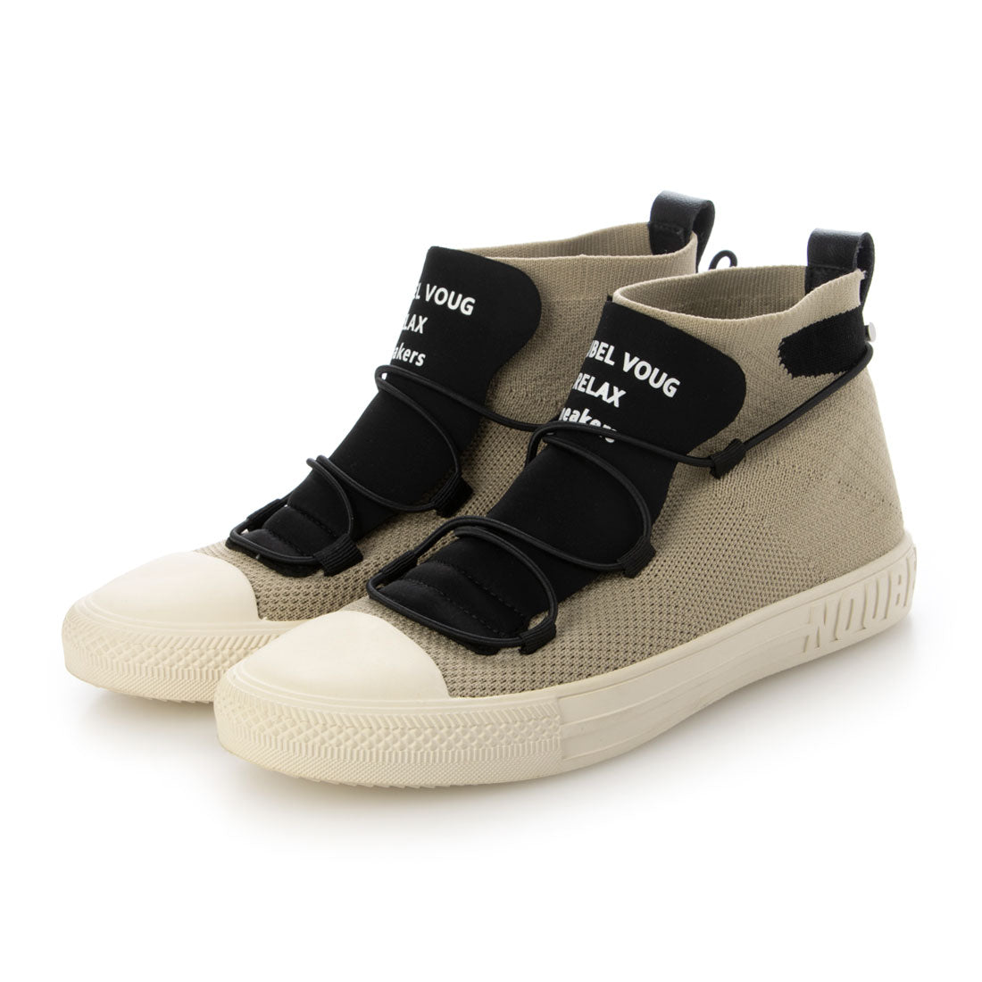Noubel Voug Relax High-Cut Stretch Sneakers
