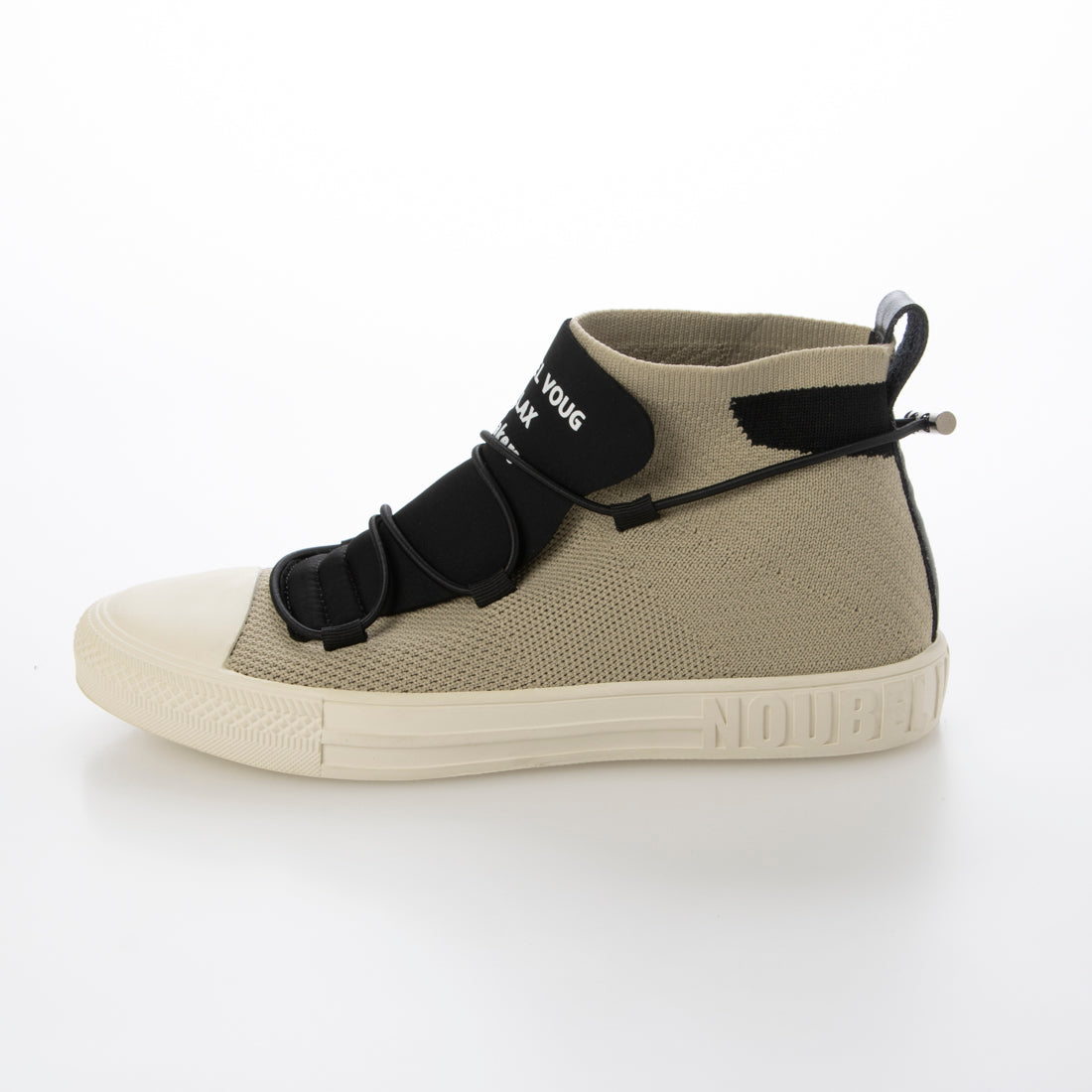 Noubel Voug Relax High-Cut Stretch Sneakers