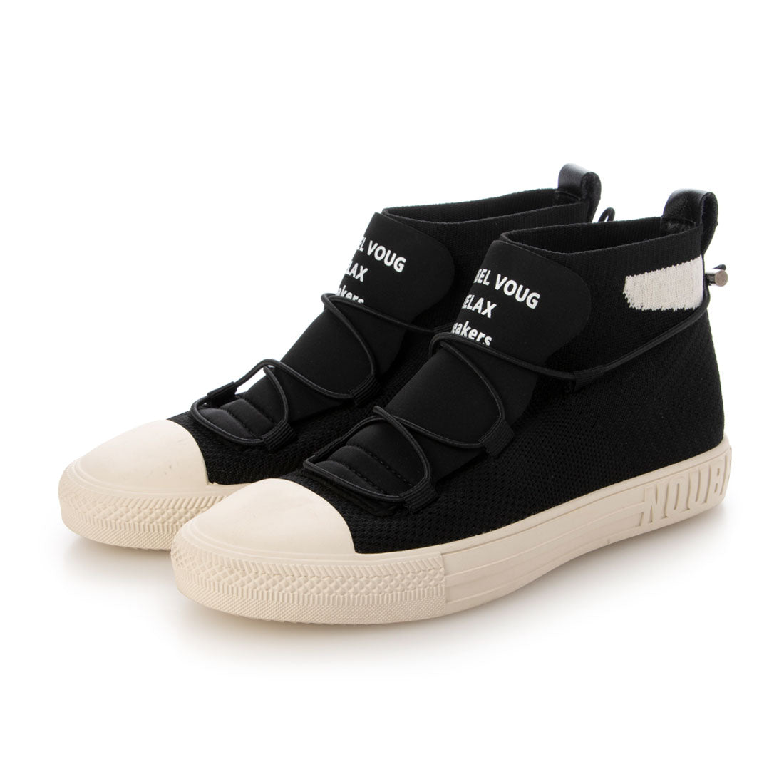 Noubel Voug Relax High-Cut Stretch Sneakers