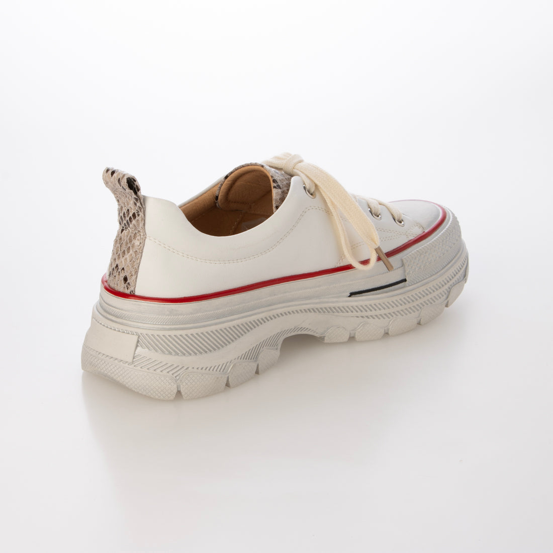 ヌーベル ヴォーグ リラックス Noubel Voug Relax 厚底レースアップシューズ （WH/BG） WH/BG
