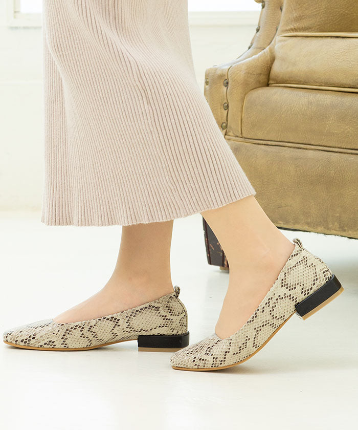 ヌーベル ヴォーグ リラックス Noubel Voug Relax オトナ ソフト シャーリング ローヒール パンプス