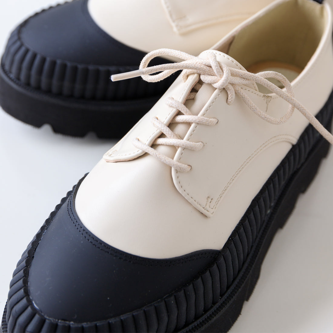 ヌーベル ヴォーグ リラックス Noubel Voug Relax 【サイズ展開：S-3L】 厚底 ストレッチ レースアップ シューズ m213
