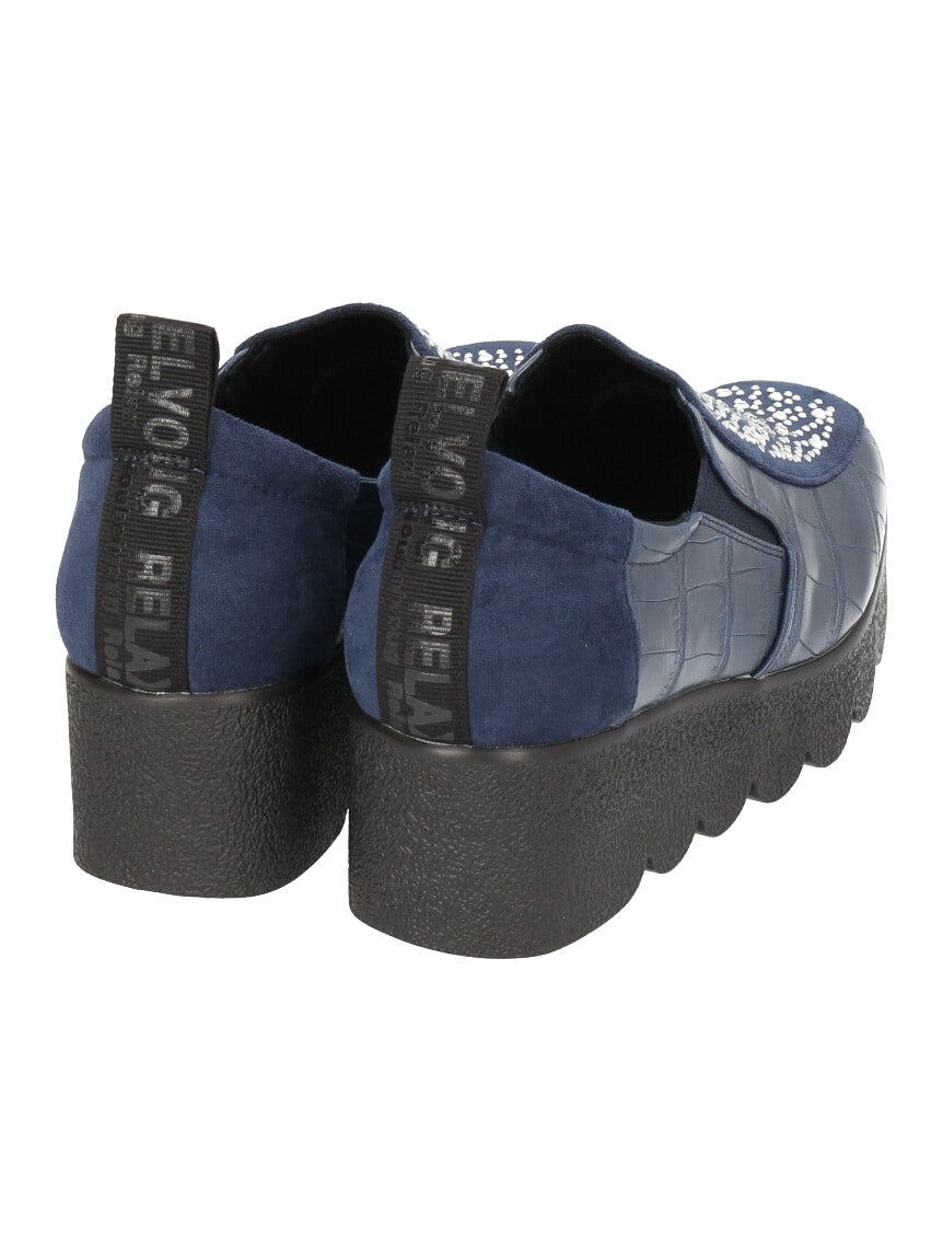 Noubel Voug Relax Thick Sole Slip-On Shoes