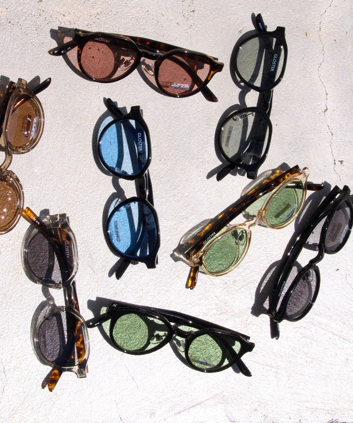 グロスター GLOSTER クラウンパント セルフレーム カラーレンズ （ベージュ） ベージュ