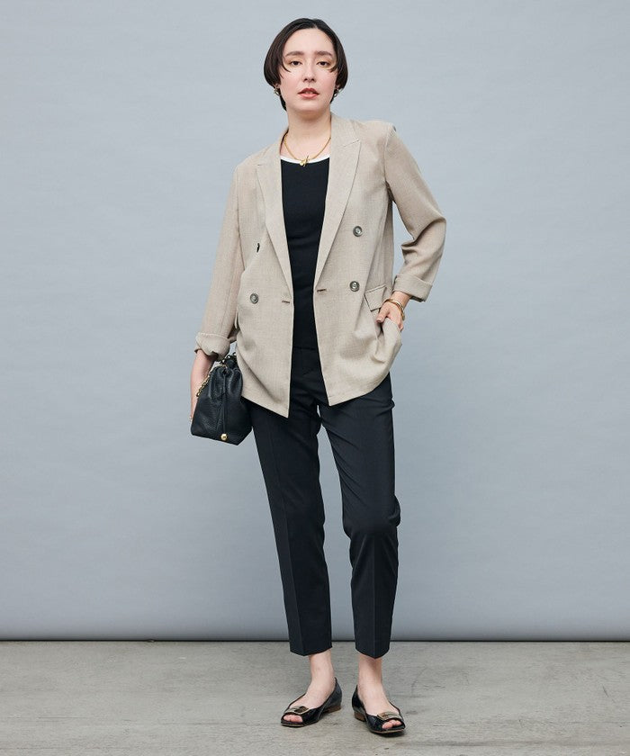 ノーリーズソフィー NOLLEY'S sophi ボイルシアーダブルJK （ダークブラウン） ダークブラウン