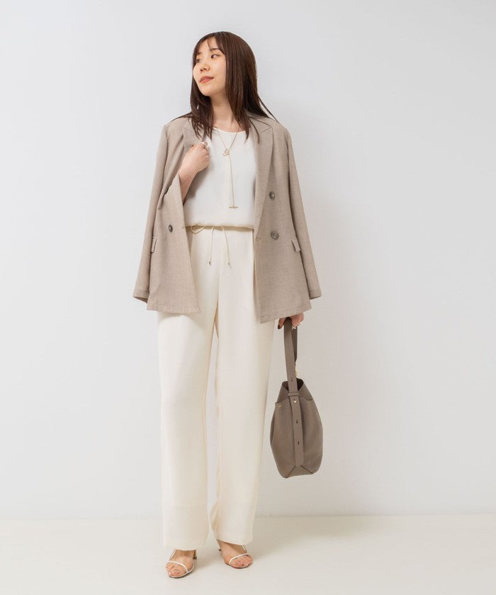 ノーリーズソフィー NOLLEY'S sophi ボイルシアーダブルJK （ダークブラウン） ダークブラウン