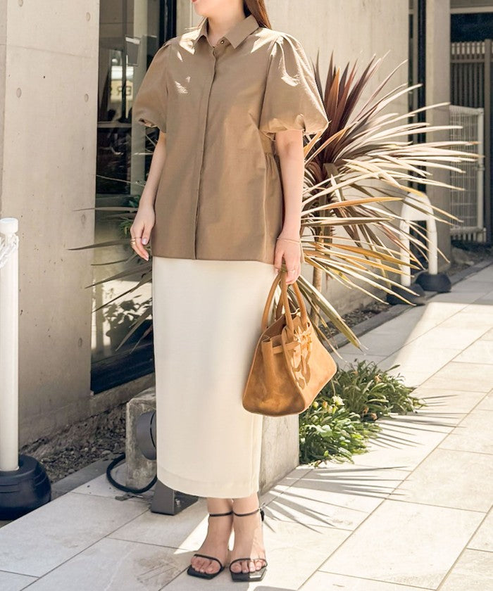 ノーリーズソフィー NOLLEY'S sophi ダブルサテンイージーSK （キナリ） キナリ