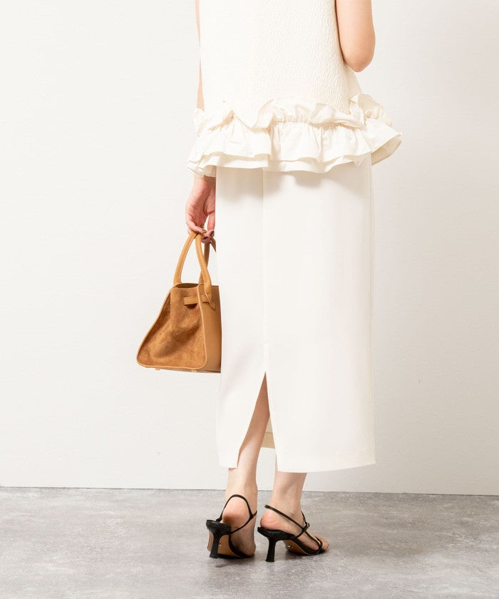 ノーリーズソフィー NOLLEY'S sophi ダブルサテンイージーSK （キナリ） キナリ