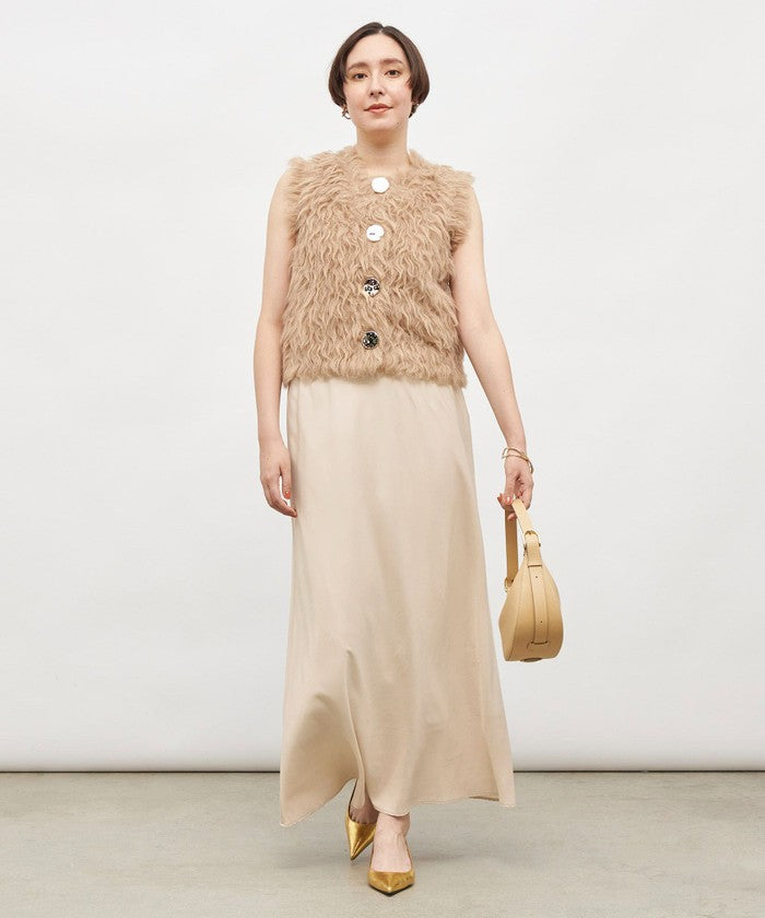 ノーリーズソフィー NOLLEY'S sophi フィブリルサテンナローSK （ベージュ） ベージュ