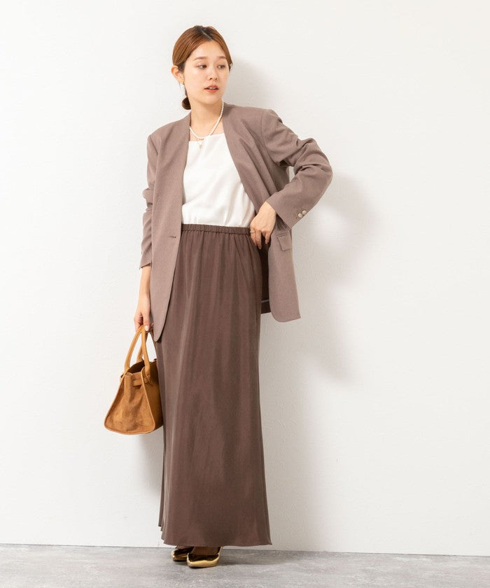 ノーリーズソフィー NOLLEY'S sophi フィブリルサテンナローSK （ベージュ） ベージュ