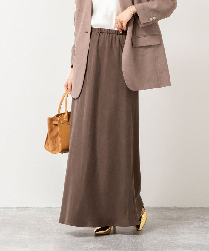 ノーリーズソフィー NOLLEY'S sophi フィブリルサテンナローSK （ベージュ） ベージュ