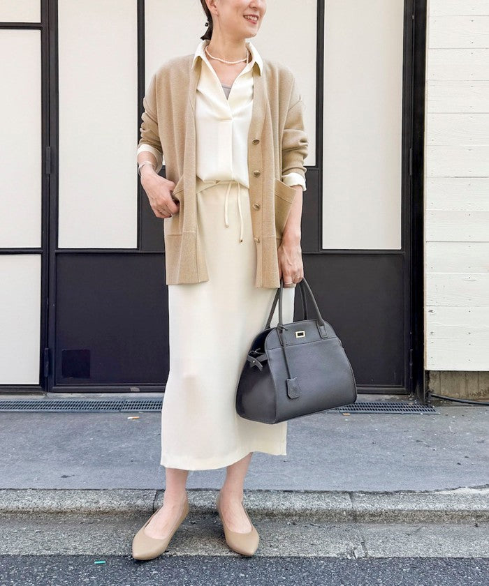 ノーリーズソフィー NOLLEY'S sophi ダブルサテンスキッパーBL （ネイビー） ネイビー