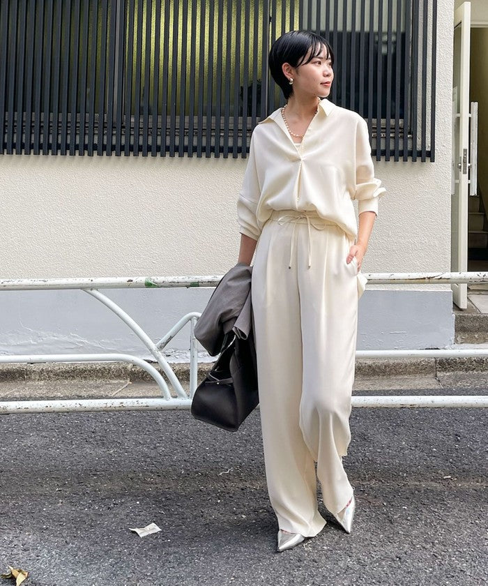 ノーリーズソフィー NOLLEY'S sophi ダブルサテンスキッパーBL （ネイビー） ネイビー