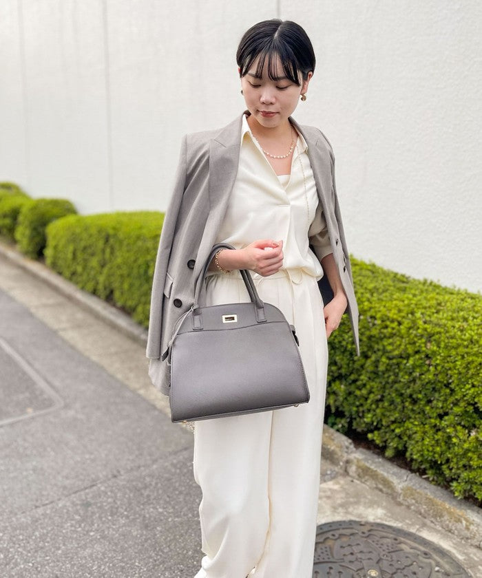 ノーリーズソフィー NOLLEY'S sophi ダブルサテンスキッパーBL （ネイビー） ネイビー