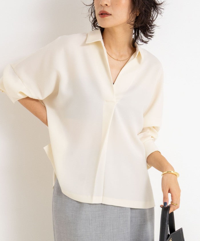 ノーリーズソフィー NOLLEY'S sophi ダブルサテンスキッパーBL （ネイビー） ネイビー