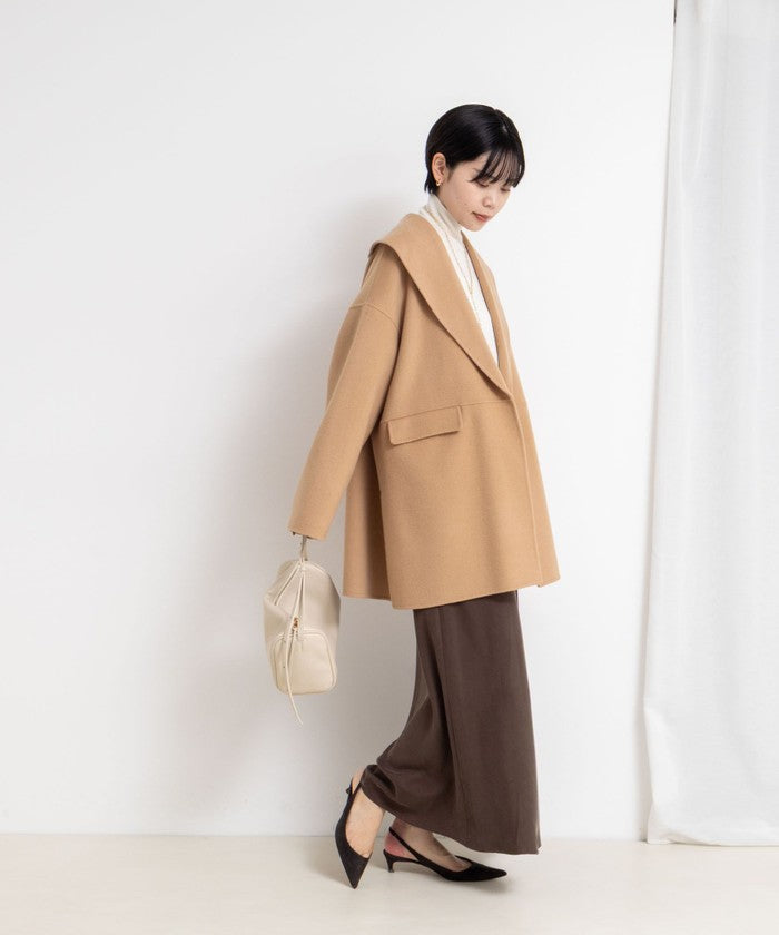 ノーリーズソフィー NOLLEY'S sophi SUPER140リバーショールCT （ベージュ） ベージュ