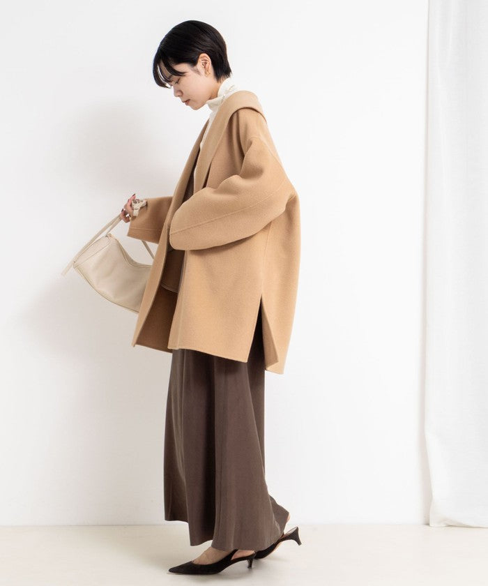 ノーリーズソフィー NOLLEY'S sophi SUPER140リバーショールCT （ベージュ） ベージュ