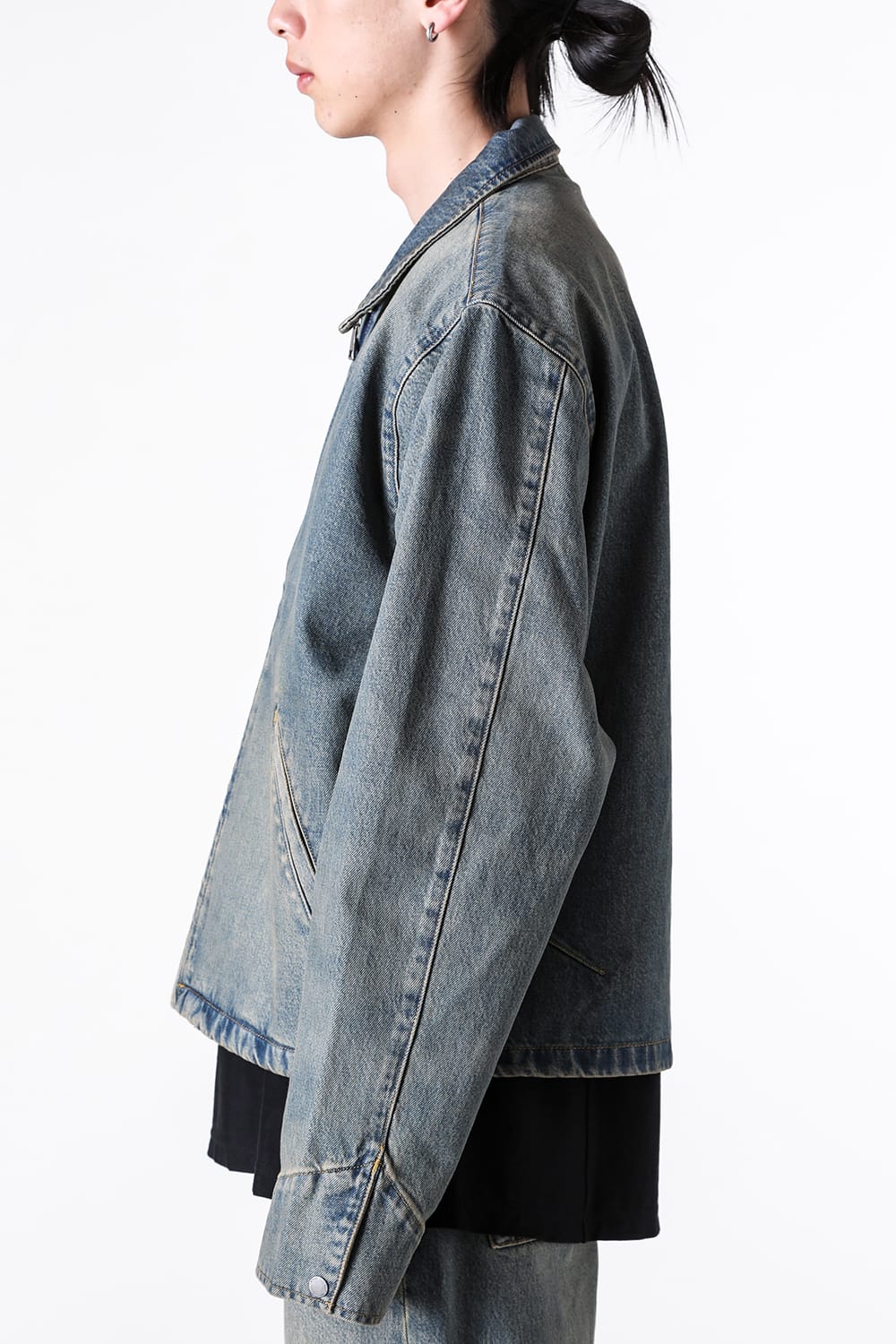 ノーメンテナンス NO MAINTENANCE Sand Wash Mechanic Jacket （Sand-Wash） Sand-Wash