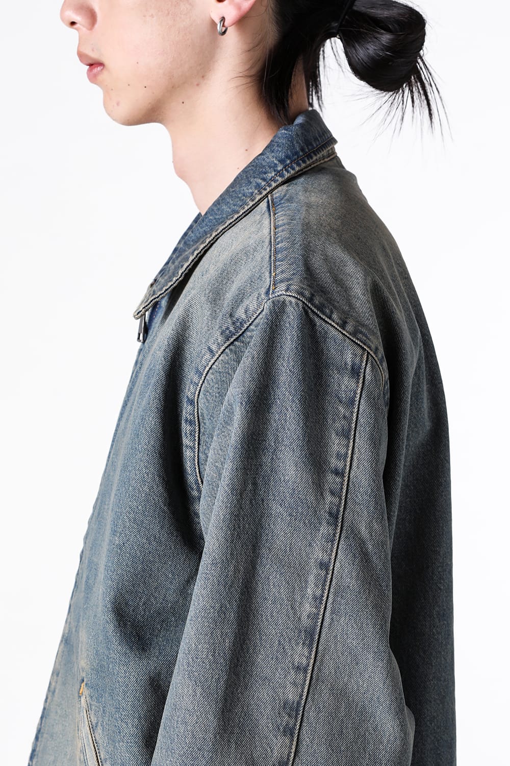 ノーメンテナンス NO MAINTENANCE Sand Wash Mechanic Jacket （Sand-Wash） Sand-Wash