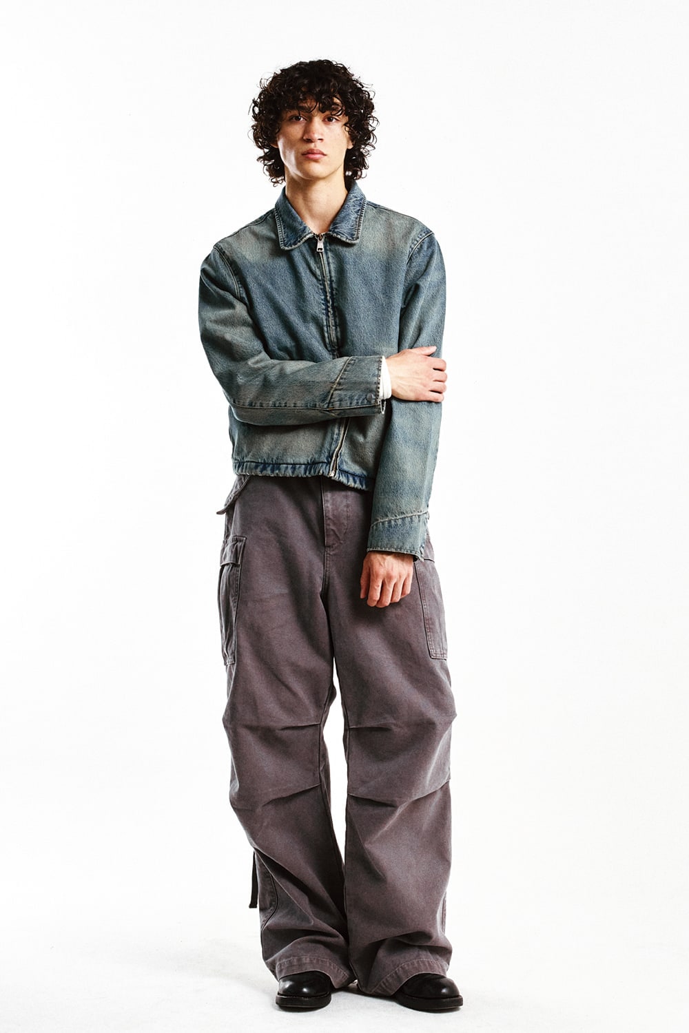 ノーメンテナンス NO MAINTENANCE Sand Wash Mechanic Jacket （Sand-Wash） Sand-Wash