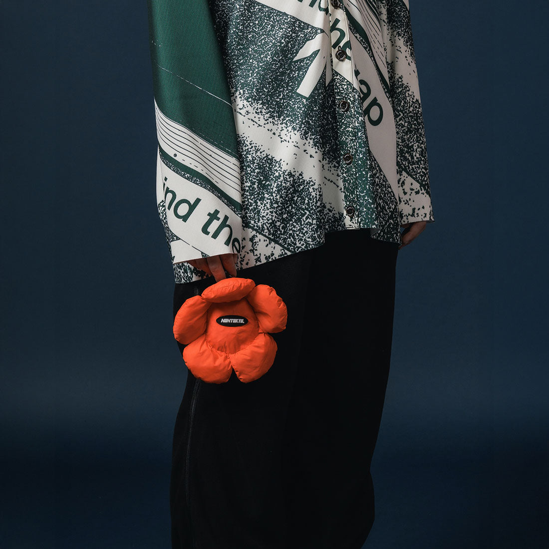 ノントーキョー NON TOKYO フラワーエコBAG（FLOWER ECO BAG） （ORANGE） ORANGE